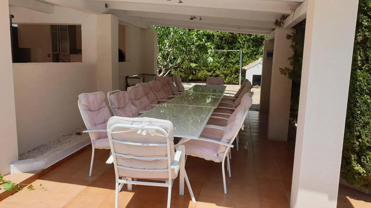 Villa Beach Haven: Spacious 8-Bedroom Retreat with Jacuzzi and Dual Kitchens Les Tres Cales